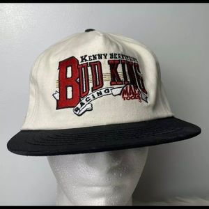 Vintage Kenny Bernstein’s Bud King Racing Hat Mac Tools NHRA SnapBack USA Made